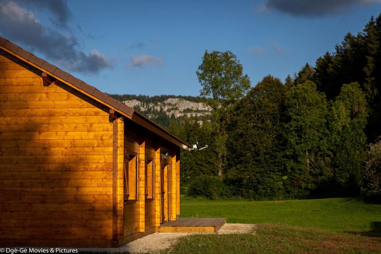Les Jardins Du Herisson Chalet 2 Bonlieu Экстерьер фото