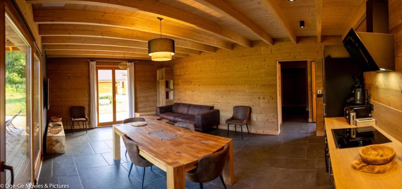 Les Jardins Du Herisson Chalet 2 Bonlieu Экстерьер фото