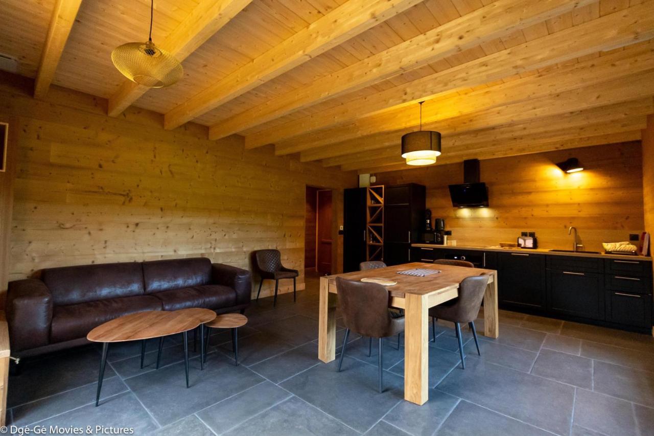 Les Jardins Du Herisson Chalet 2 Bonlieu Экстерьер фото