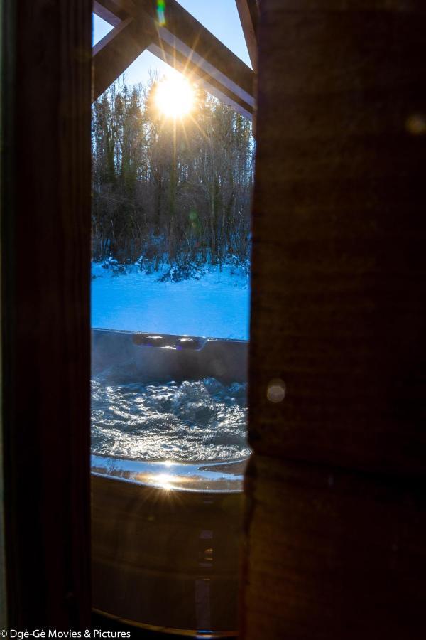 Les Jardins Du Herisson Chalet 2 Bonlieu Экстерьер фото